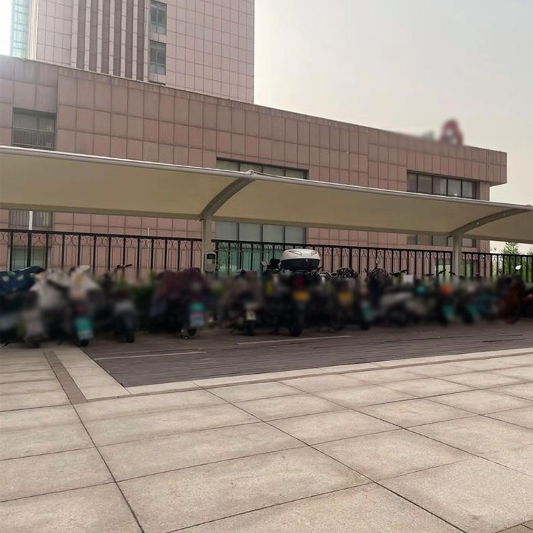 涿鹿县膜结构电动车棚